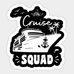 Cruise Squad Sticker